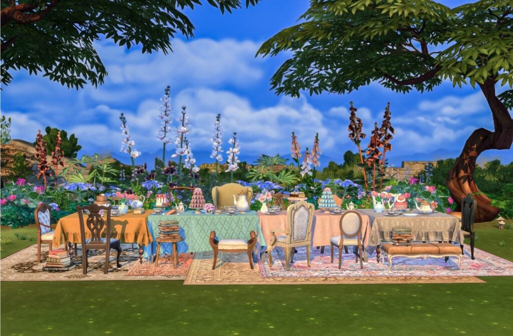 Des CC Alice au Pays des Merveilles pour les Sims 4