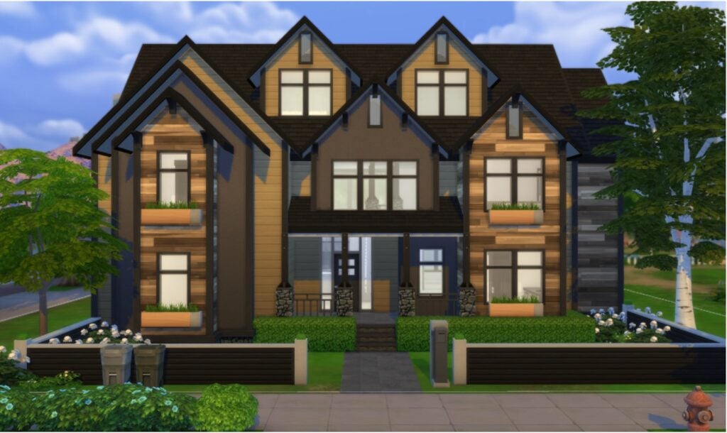 Sélection de maisons familiales pour Les Sims 4