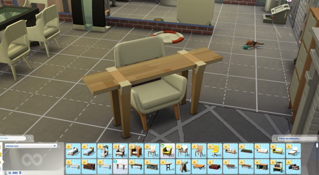Usar el código de trucos de Los Sims 4 moveObjects