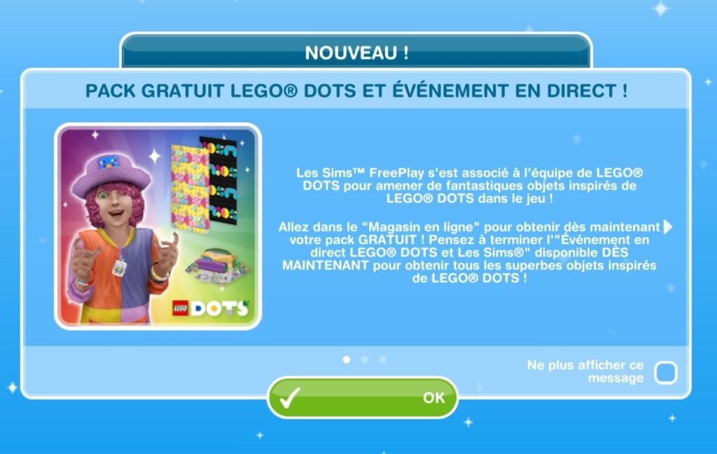 Les Sims Freeplay s'associent à Lego dans une nouvelle mise à jour
