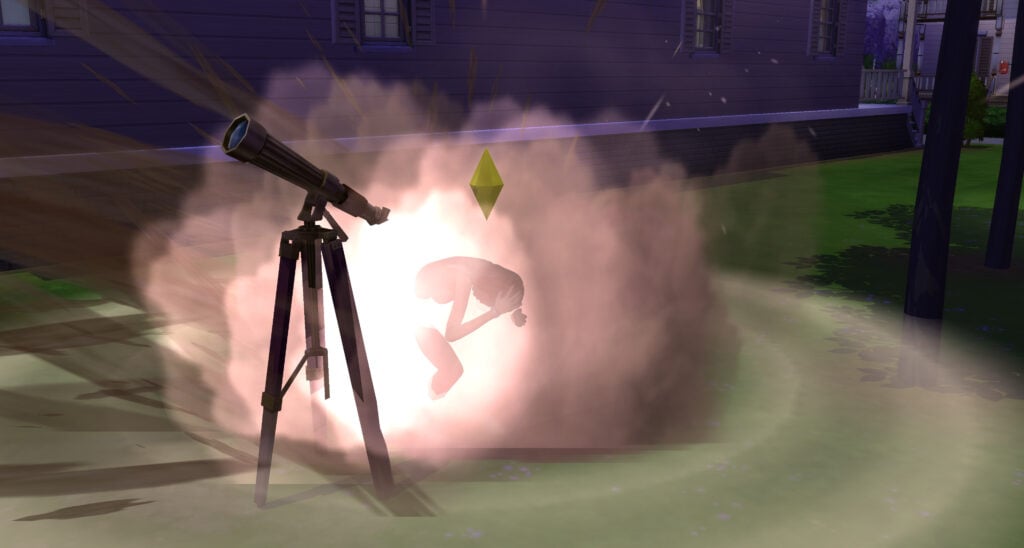 La mort dans Les Sims 4