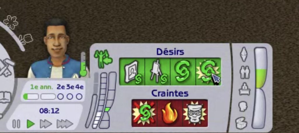 Les souhaits dans Les Sims