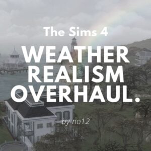 Météo réaliste pour les Sims 4