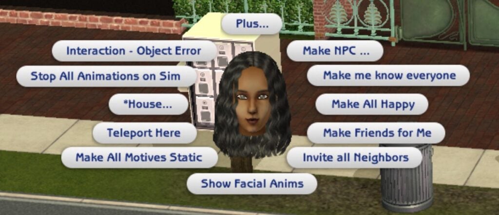 Le mode Debug dans Les Sims