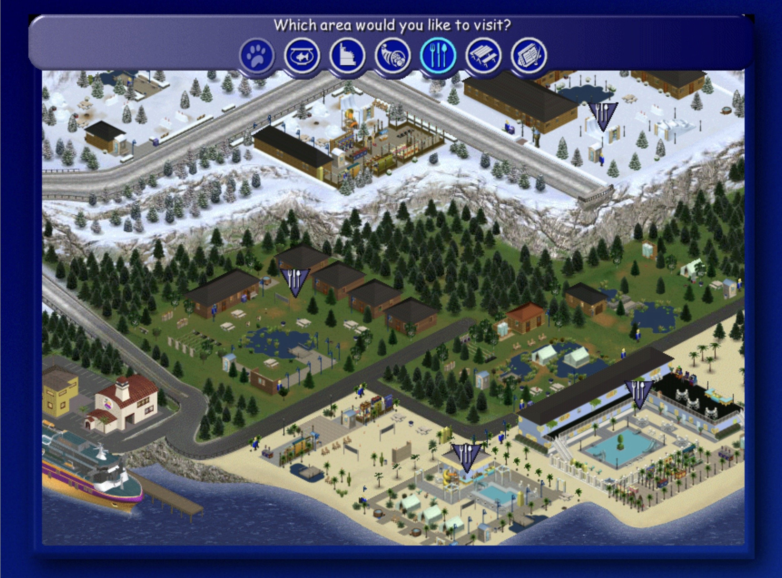 El verano en Los Sims 2