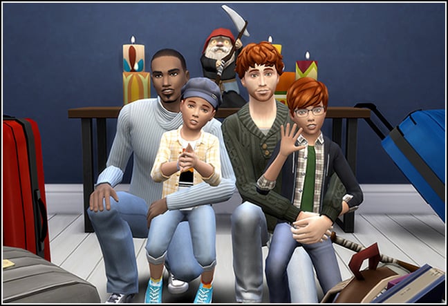 Tranches de Sims : Les enfants démoniaques