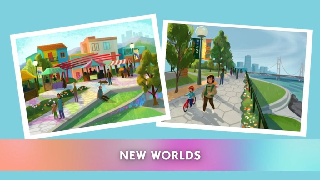 Nouveaux mondes Sims 4