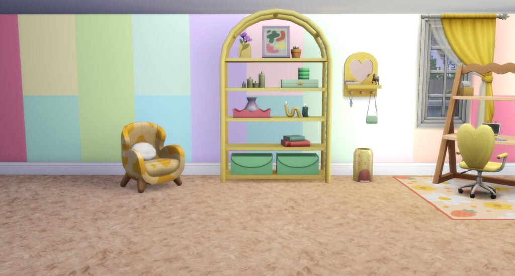 Test du kit Les Sims 4 Chambre Pastel