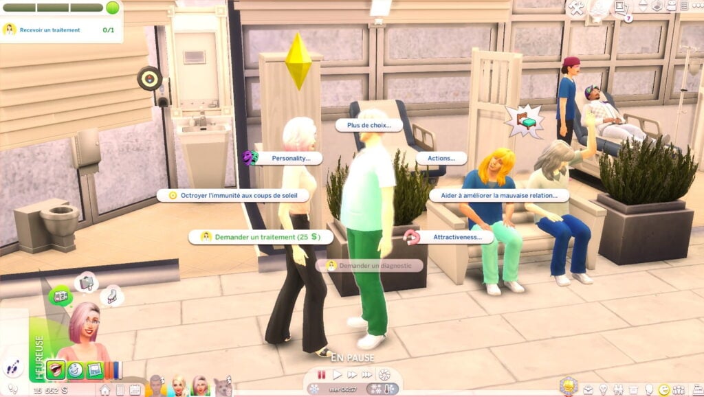 Faîtes soigner vos Sims à l’hôpital !