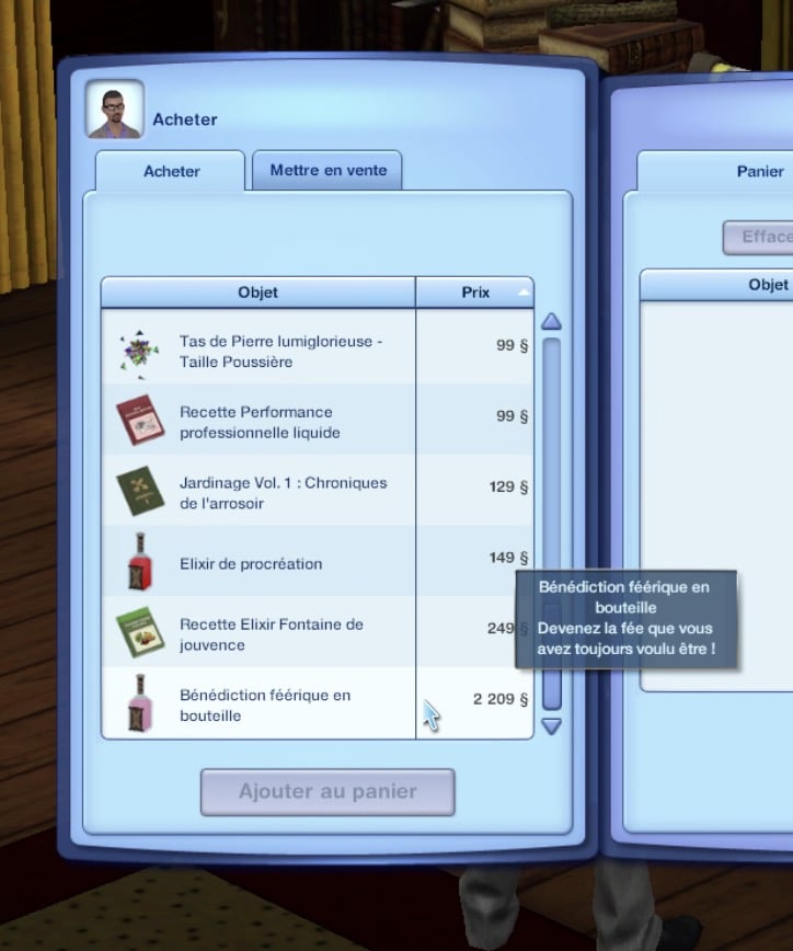 Les fées dans Les Sims 3 Super Pouvoirs