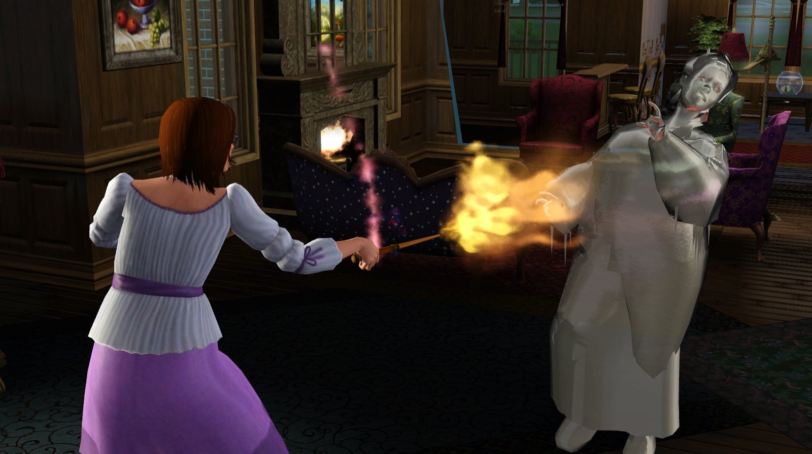 Die Zauberer in Die Sims 3 Superkräfte