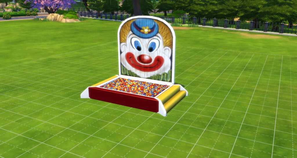 Un cirque dans Les Sims 4