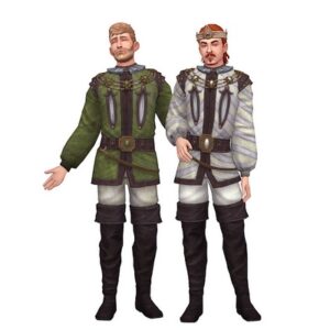 Tenue Aristocrate - Bottes hautes et veste