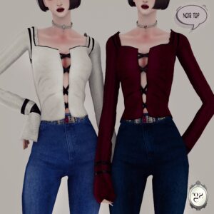 Noir top