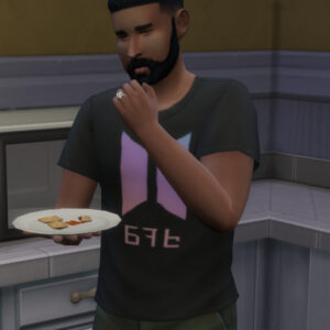 Base Game BTS tee pour les Sims masculins