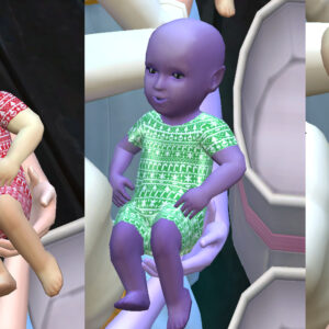 Tenue d'été de Noël pour bébé en tricot
