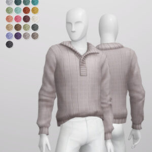 Pull de base VI - Ensemble 3_Manche longue