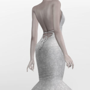 Robe sirène Bellinor - Black Couture