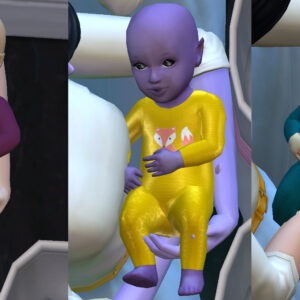 Tenue de bébé d'hiver en renard