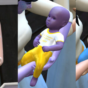 Tenue de bébé à gros problèmes