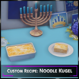 Recette personnalisée : Kugel aux nouilles