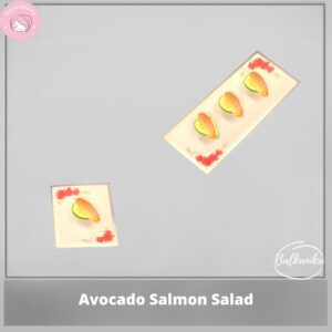 Salade de saumon à l'avocat