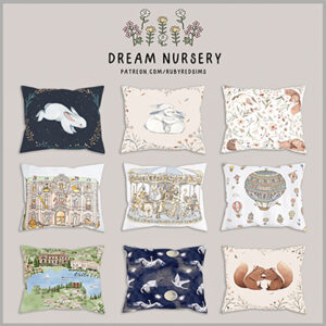 Coussins pour chambre de rêve