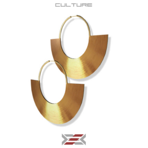 Culture - boucles d'oreilles