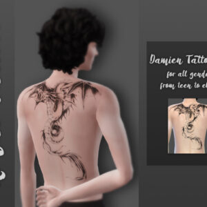 Damien Tattoo No9