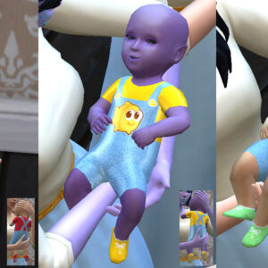 Salopette Fishie tenue d'été pour bébé