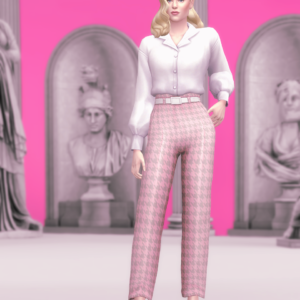 Ensemble blouse et pantalon R 50s - Collaboration Rusty x Sentate