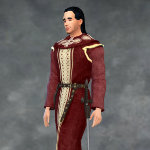 TSM Aristocrat Tunique longue avec ou sans épée