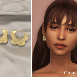 Boucles d'oreilles fleuries