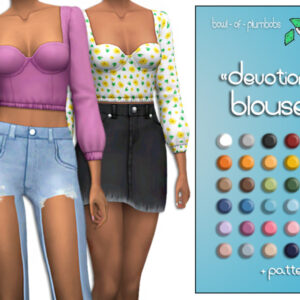 Chemisier Devotion par Bowl-Of-Plumbobs