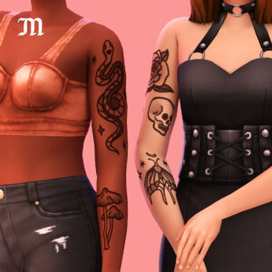 Tatouages faits maison - Tatouages de bras Maxis Match