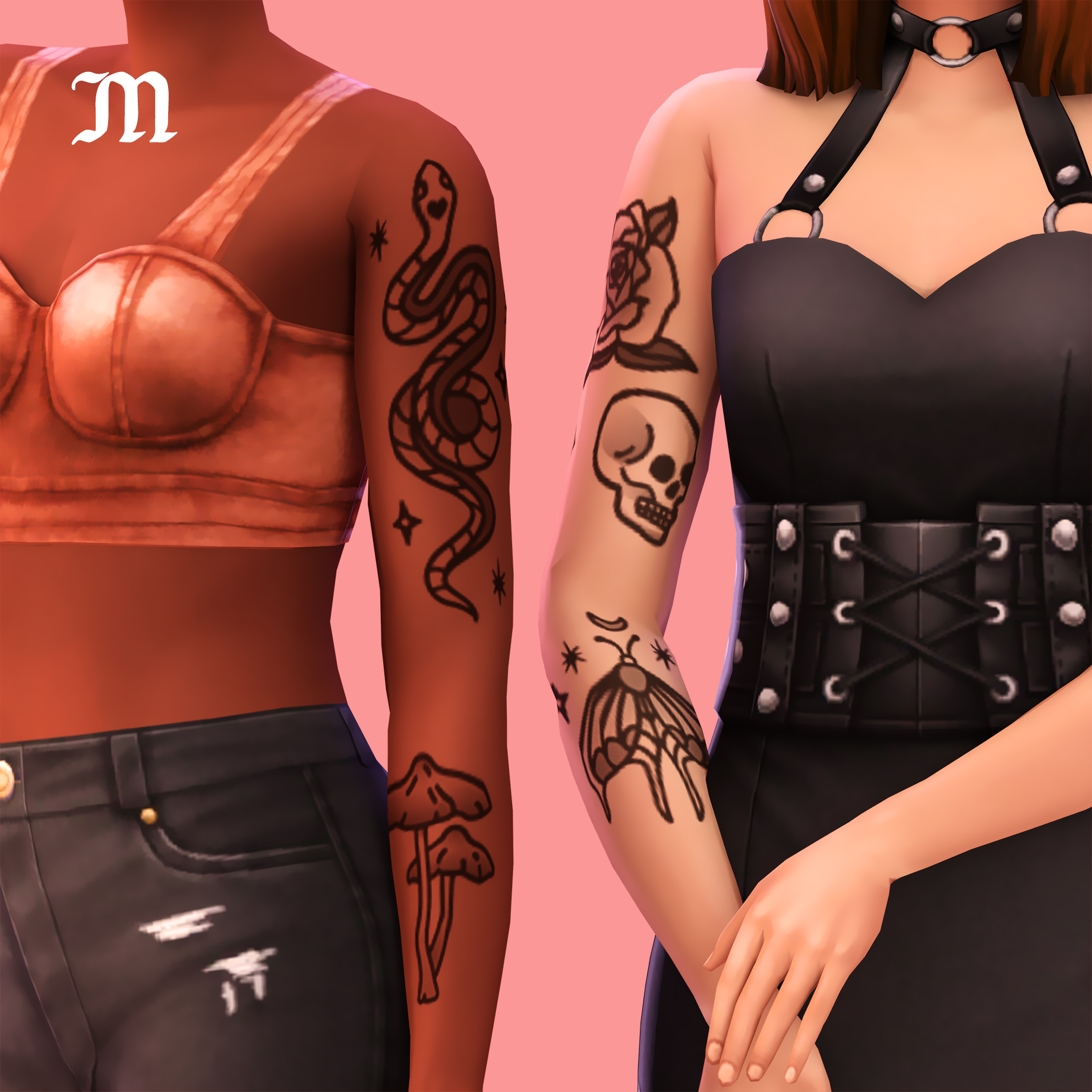 Tatouages faits maison - Tatouages de bras Maxis Match