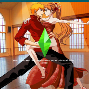Ecran de chargement danse d'Ichigo et Orihime