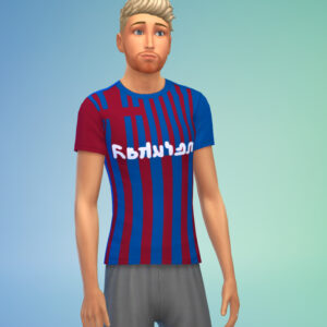 Maillot de l'équipe de football