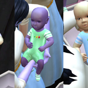 Plombiers traditionnels avec chaussettes version été tenue bébé