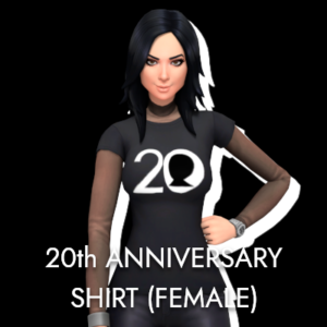 Chemise du 20e anniversaire d'Andres Bravo (femme)