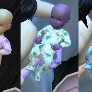 Tenue de bébé Kitten Footsie