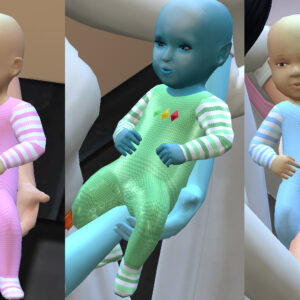 Tenue traditionnelle de bébé avec des chaussettes