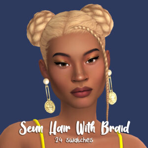 Seun Hair (avec mèche tressée)