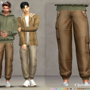 Pantalon suspendu