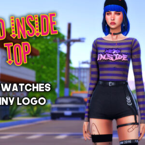 Dead Inside Mesh Top