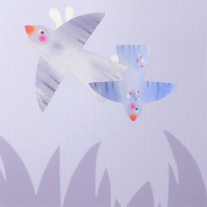 Oiseaux en papier