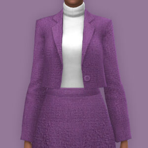 QICC - Blazer flou Neva