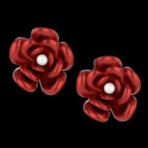 Boucles d'oreilles en rose
