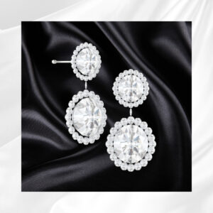 Boucles d'oreilles en diamant