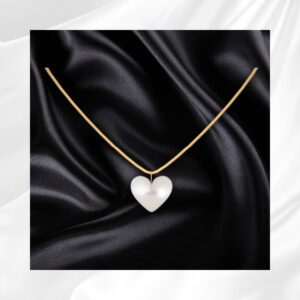 Collier en forme de cœur